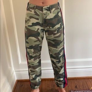 mother no zip misfit in double time camo